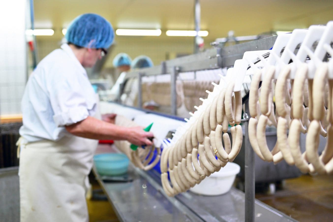 Processing meat, poultry and fish