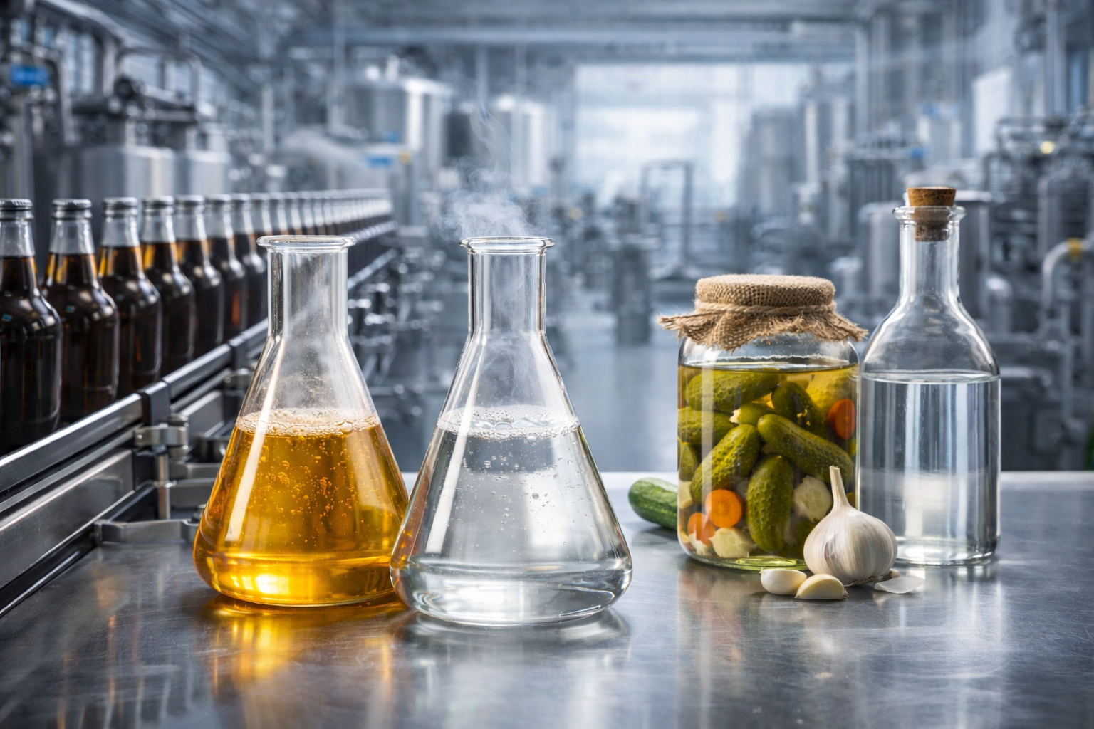 Kwas fosforowy i octowy