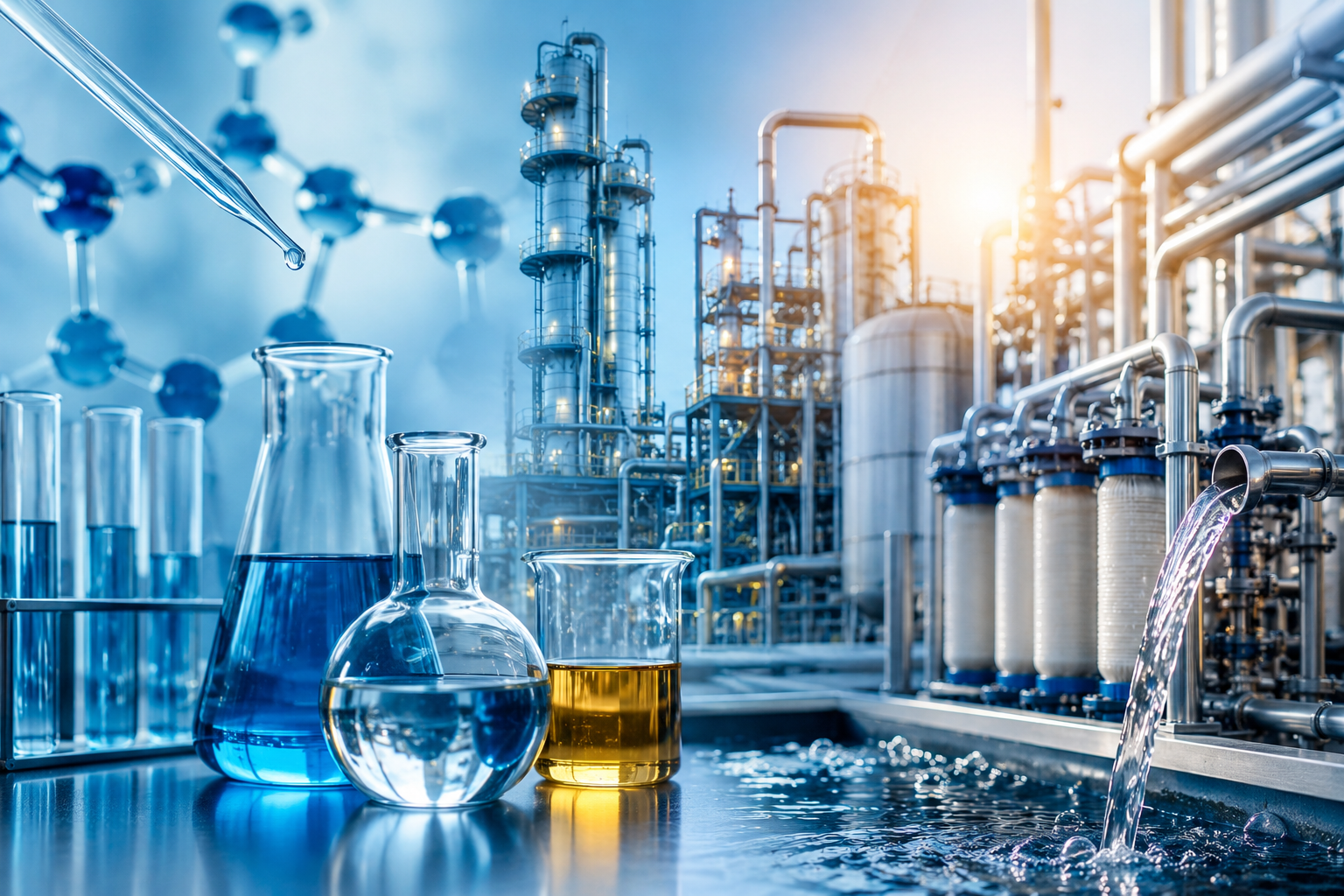 Najważniejsze procesy chemiczne wykorzystywane we współczesnym przemyśle